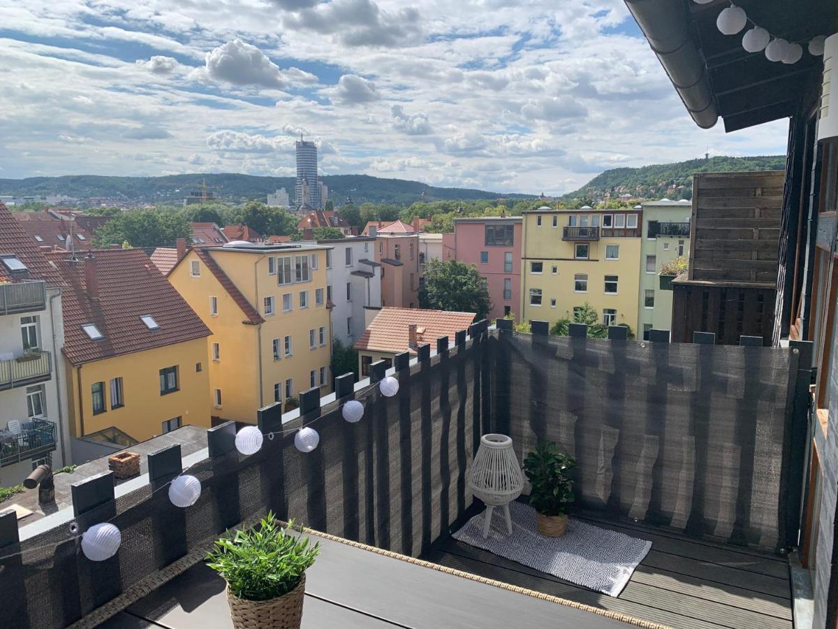 Apartment Skyline Of Jena, Luxurioes, Einzigartig, Free Wifi, Parkplatz, Klimatisiert, Zentral Esterno foto