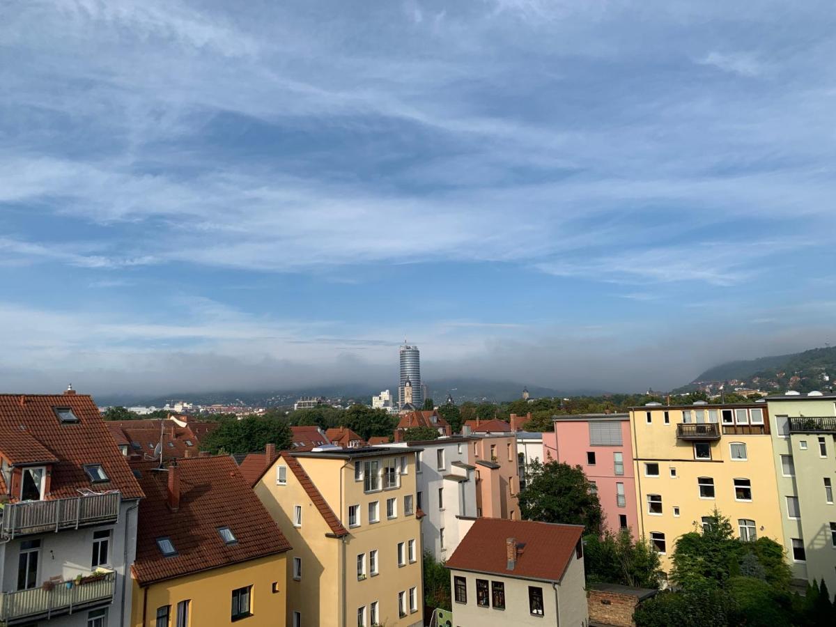 Apartment Skyline Of Jena, Luxurioes, Einzigartig, Free Wifi, Parkplatz, Klimatisiert, Zentral Esterno foto