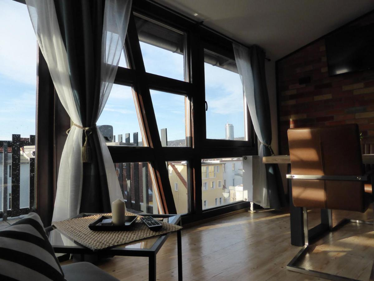 Apartment Skyline Of Jena, Luxurioes, Einzigartig, Free Wifi, Parkplatz, Klimatisiert, Zentral Esterno foto